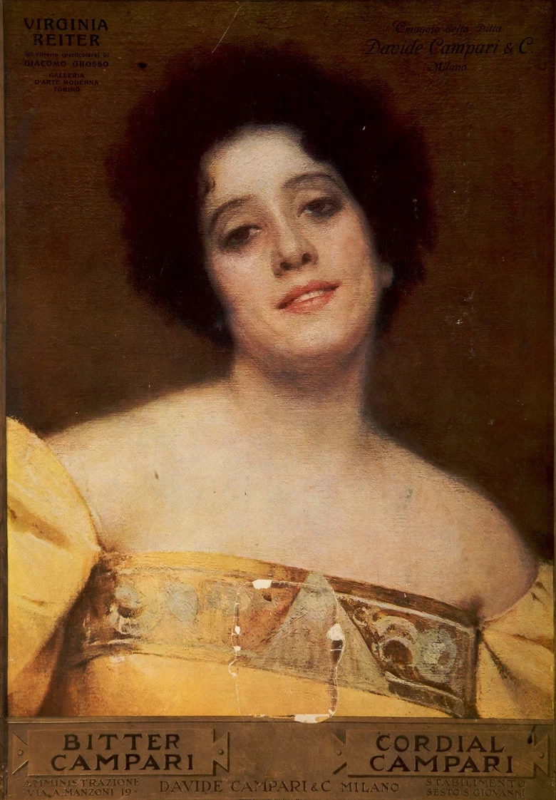 Ritratto a mezzo busto di Virginia Reiter - Museo Nazionale Collezione Salce, Treviso